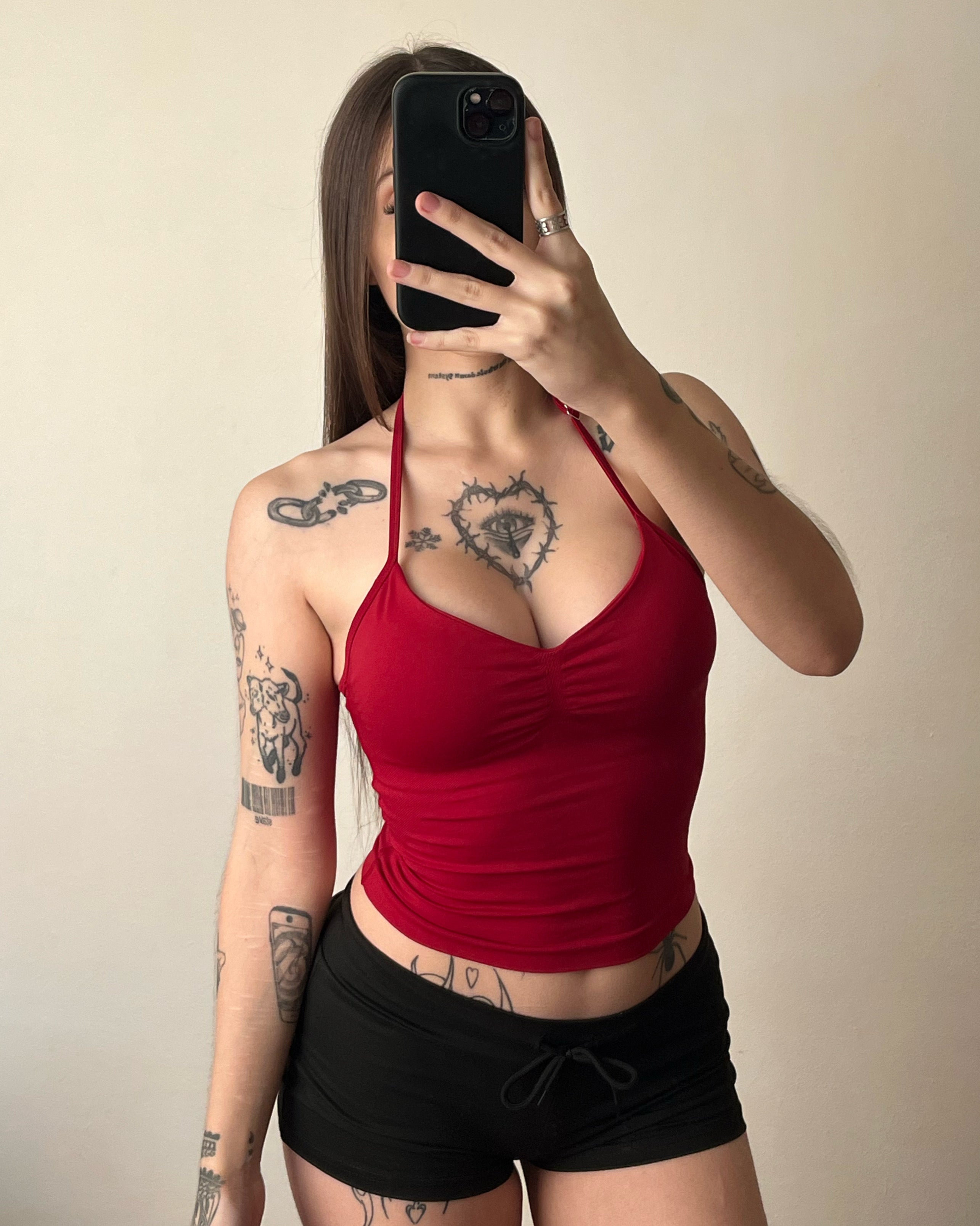 MUSCULOSA COMPRESIÓN ROJA