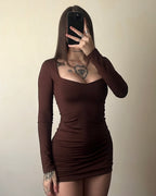 VESTIDO MANGA LARGA