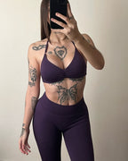 CONJUNTO VIOLETA OSCURO