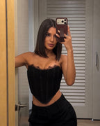 CORSET DE ENCAJE