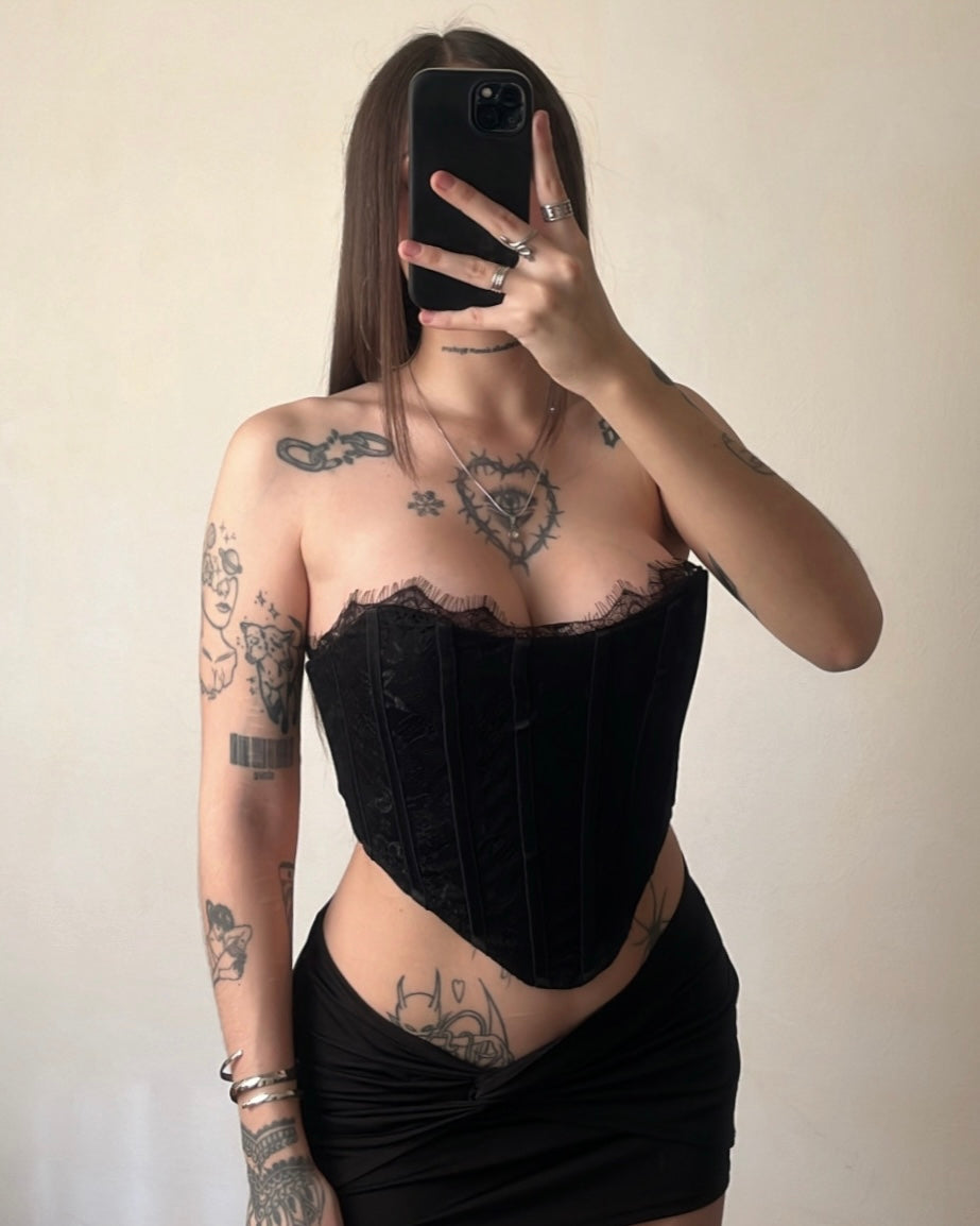 CORSET DE ENCAJE