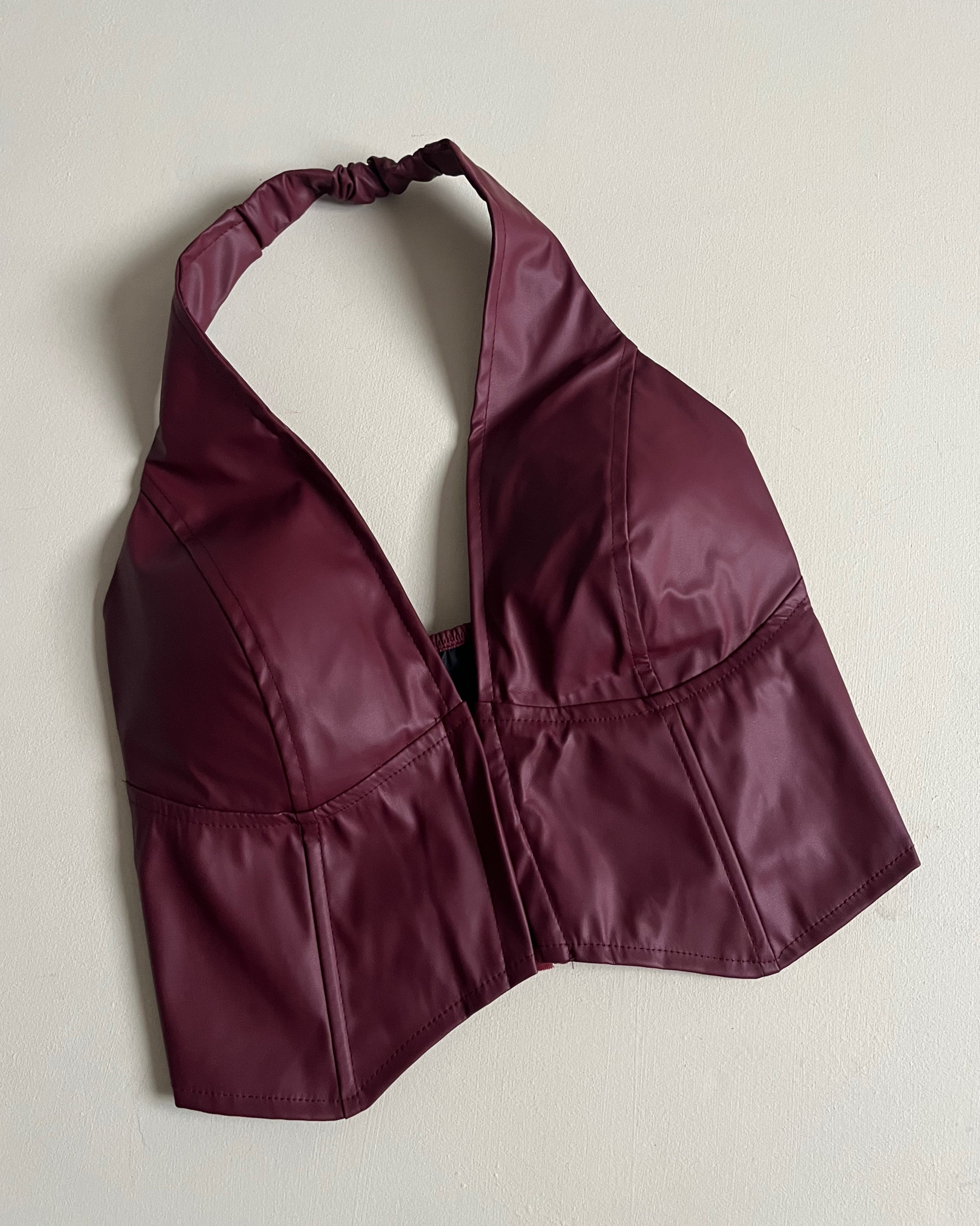 TOP CUERINA PUSH UP