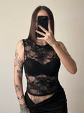 MUSCULOSA DE ENCAJE