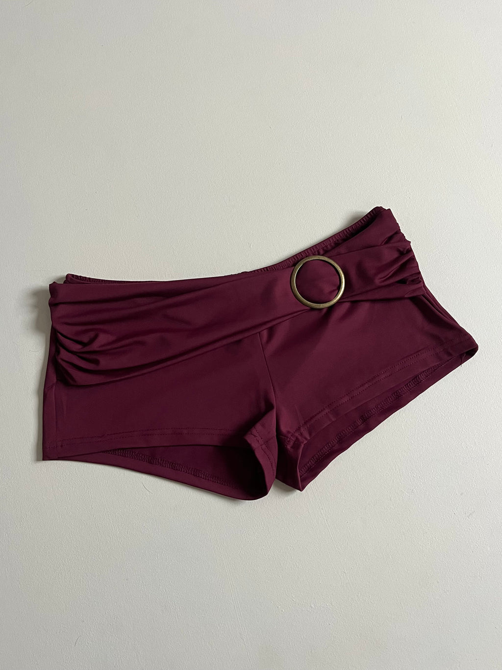 MICRO SHORT BORDÓ